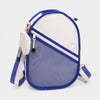 Pickleball Sling Bag / Crossbody Bag: Ivory and Blue