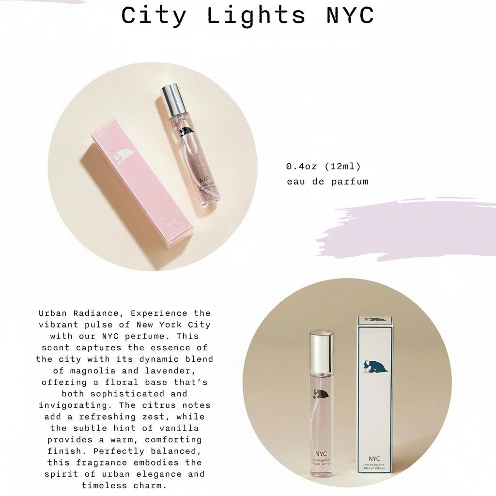 Iconic Cities - Travel Size Mini Perfume, 0.4 floz, New York City
