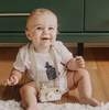 Organic Cotton Snap Bodysuit, Bottle of the House White