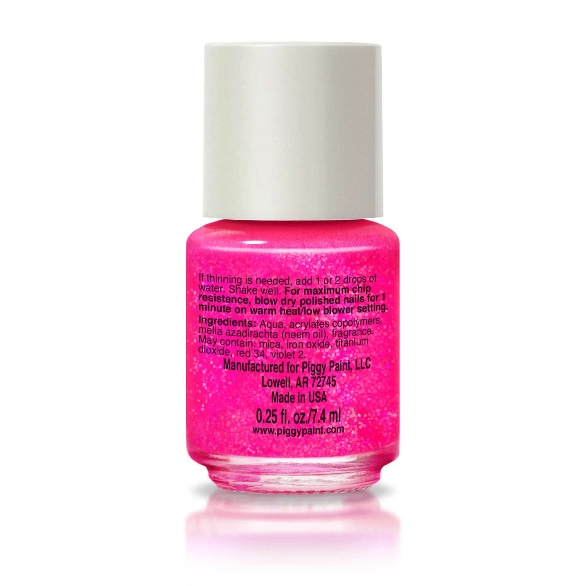 Piggy Paint Non-Toxic Kid-Safe Scented Nail Polish - Bubblegum Bash 🍭