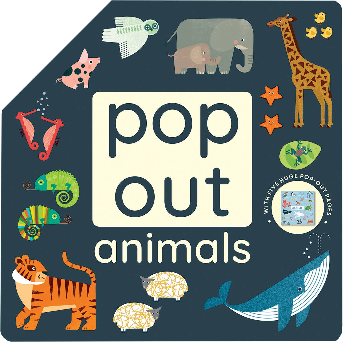 Book - XL Pop Out Book: Animals