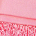 Solid Pashmina Shawl Scarf - Light Pink
