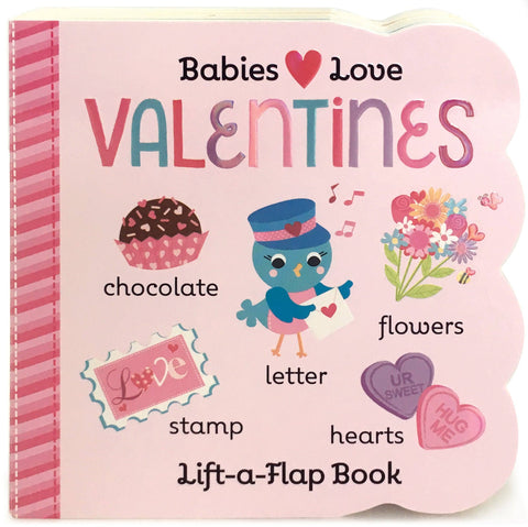 Board Book - Lift-a-Flap, Babies Love Valentines
