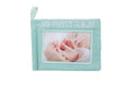 Baby's First Soft Photo Album, Baby Plush Interchangeable Photo Album - Mint Blue