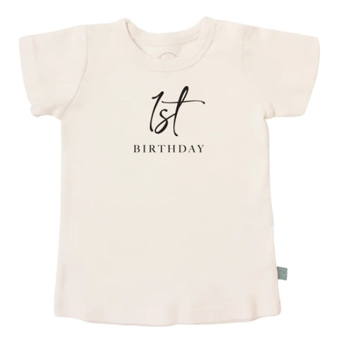 Organic Cotton S/S T-Shirt, Finn & Emma, 1st Birthday