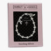 First Communion Sterling Silver & Pearl Cross Bracelet