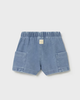 1293 Mayoral Baby Boys Shorts with Cargo Pockets - Light Denim
