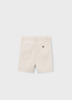 3201 Mini Boy Cotton Linen Suiting Bermuda Shorts - Oat Mixed