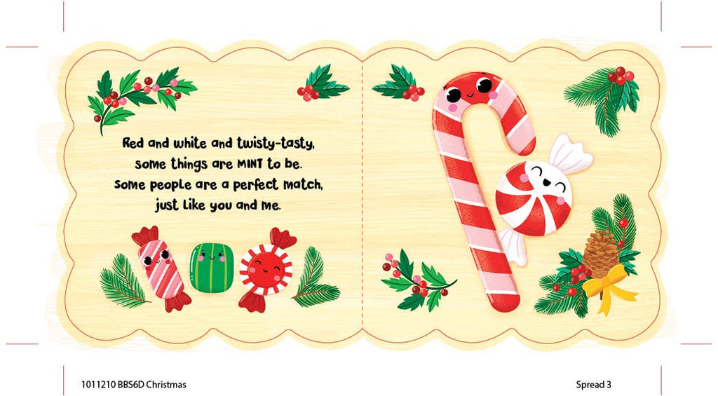 I Love You Snow Much holiday board book, inside pages