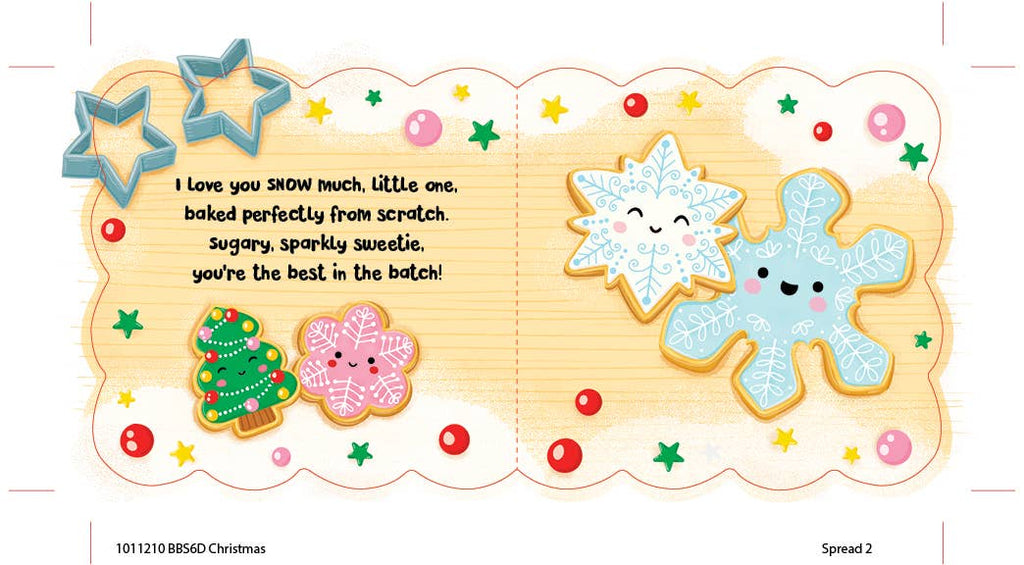 I Love You Snow Much holiday board book, inside pages