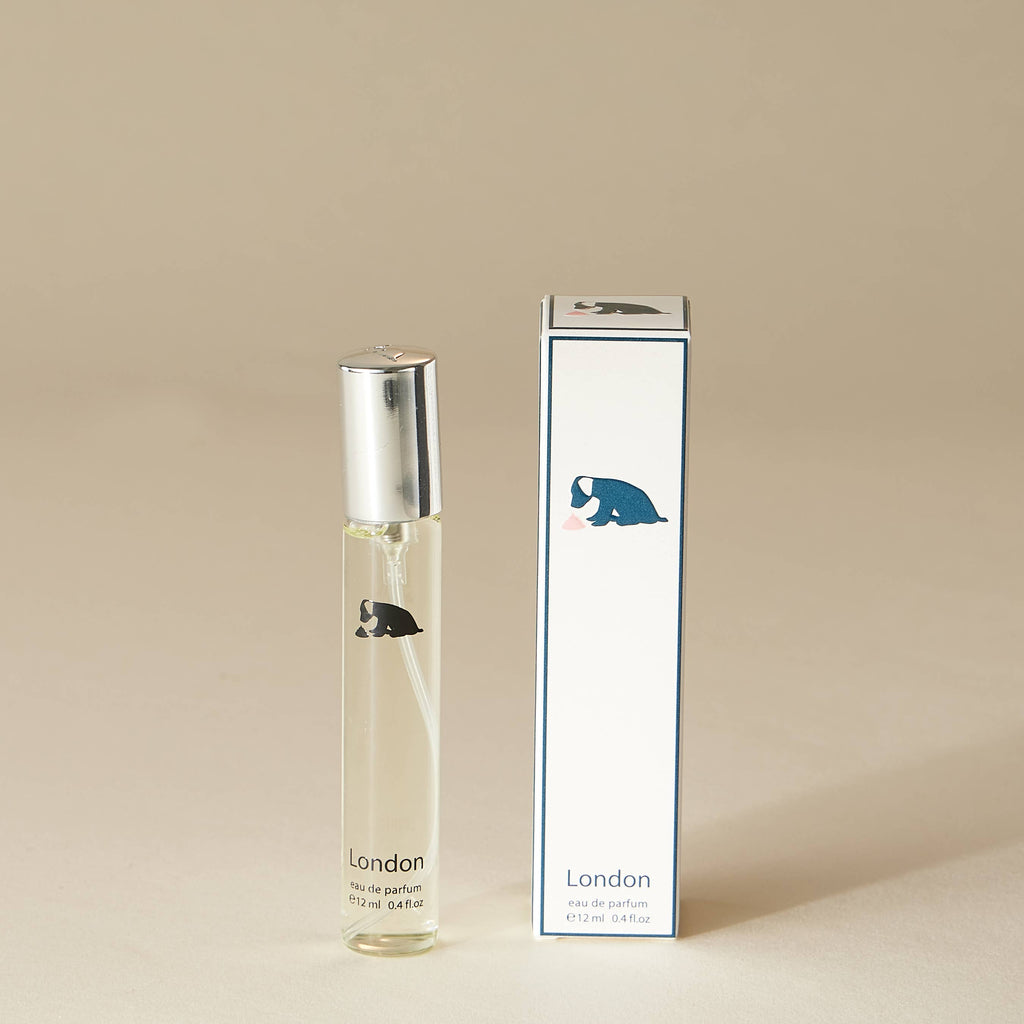 Iconic Cities London travel mini perfume, white box