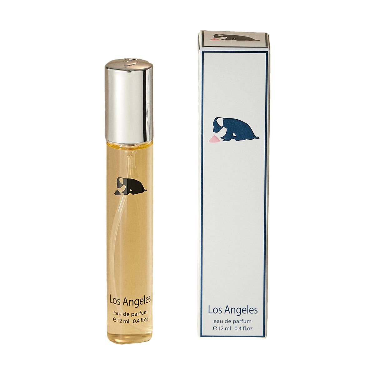 Iconic Cities Los Angeles travel mini perfume, white box