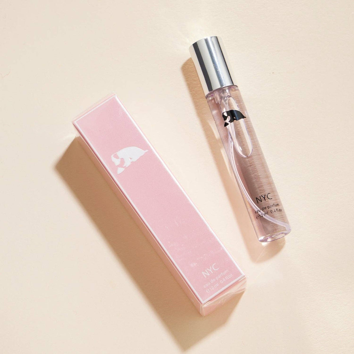 Iconic Cities New York City travel mini perfume, pink box