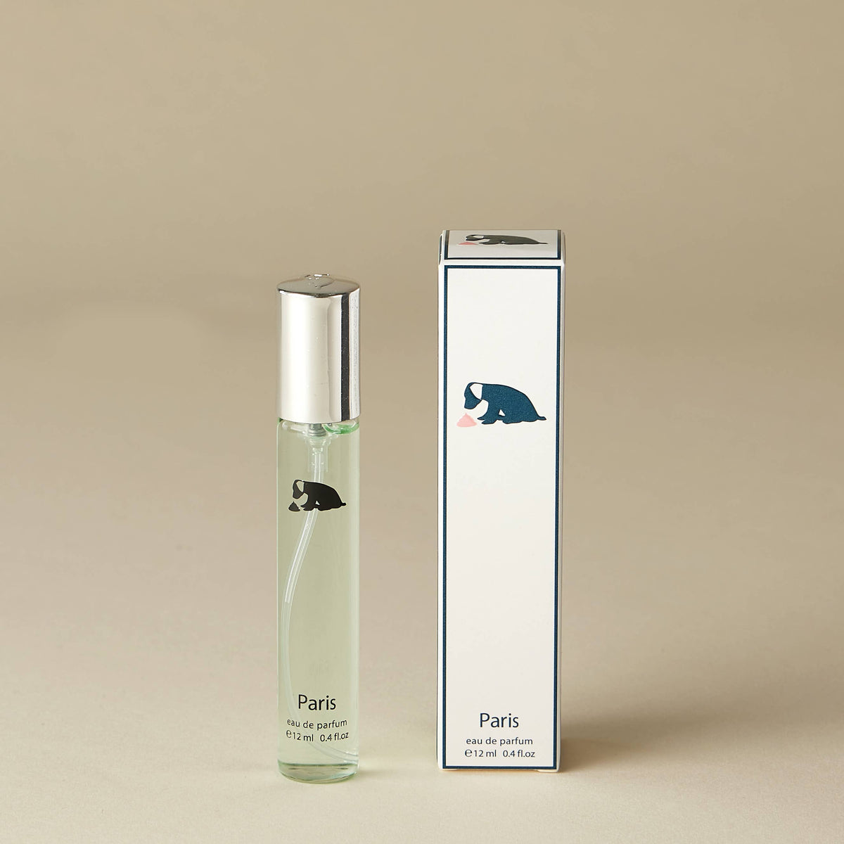 Iconic Cities Paris travel mini perfume, white box