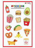 iScream Vinyl Sticker Pack - Foodie Favorites