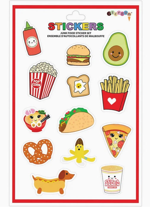 iScream Vinyl Sticker Pack - Foodie Favorites