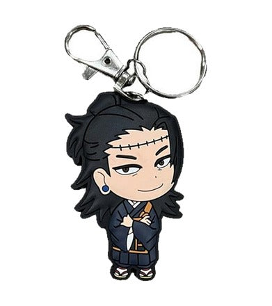 Jujutsu Kaisen Suguru Geto PVC keychain, front view