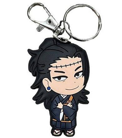 Jujutsu Kaisen Suguru Geto PVC keychain, front view