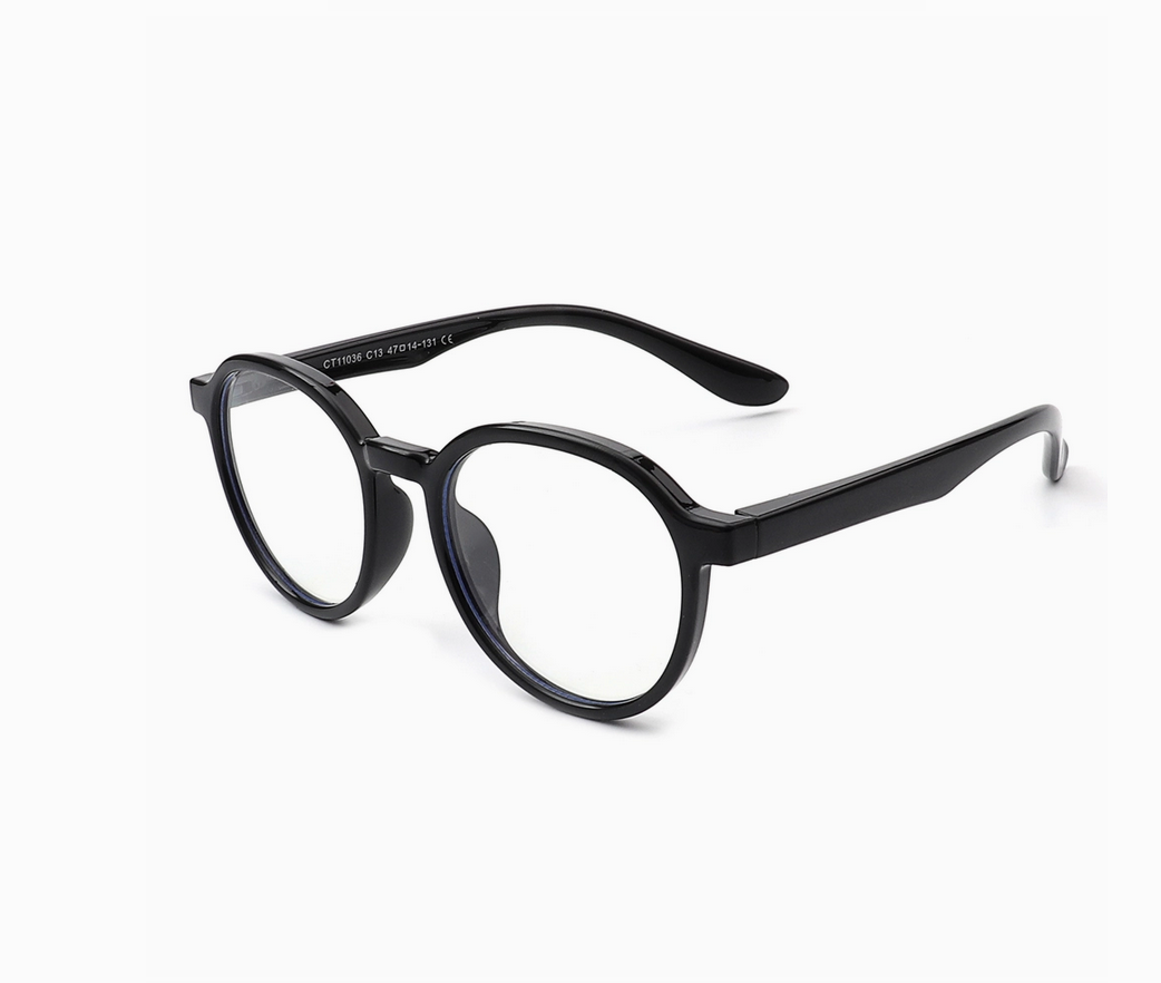 Blue Light Blocker Glasses, Non-Prescription, KIDS, Round (CLICK FOR COLOR OPTIONS)