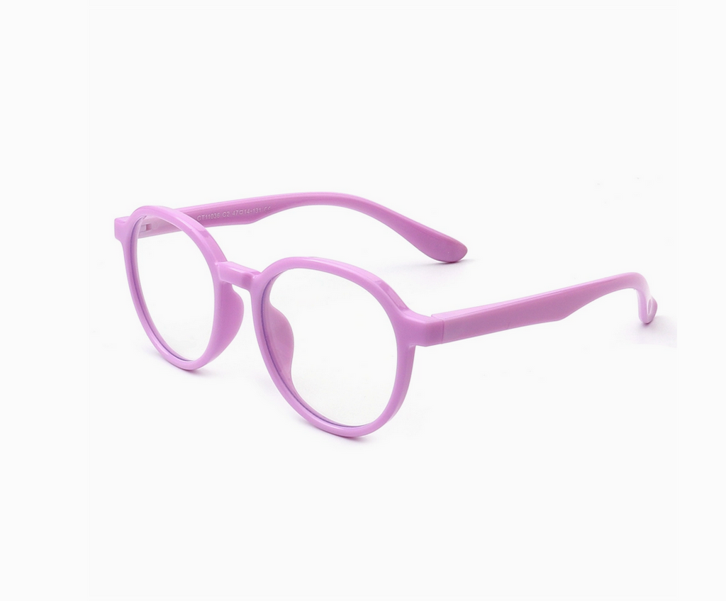 Blue Light Blocker Glasses, Non-Prescription, KIDS, Round (CLICK FOR COLOR OPTIONS)