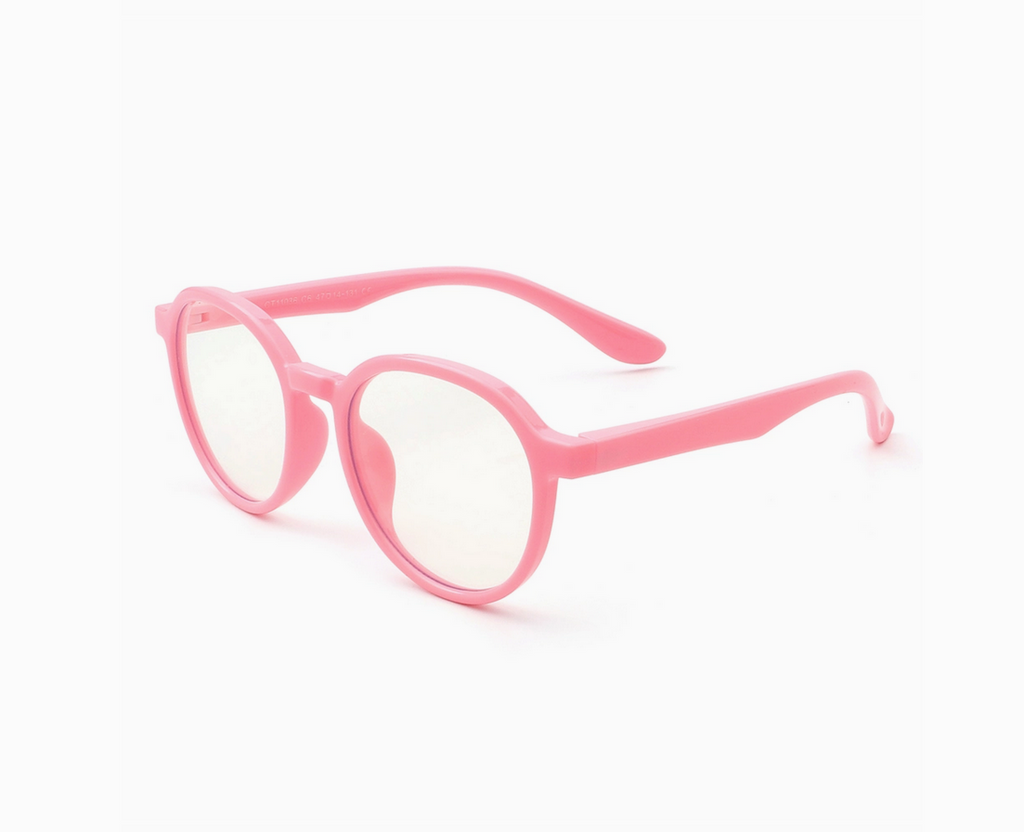Blue Light Blocker Glasses, Non-Prescription, KIDS, Round (CLICK FOR COLOR OPTIONS)