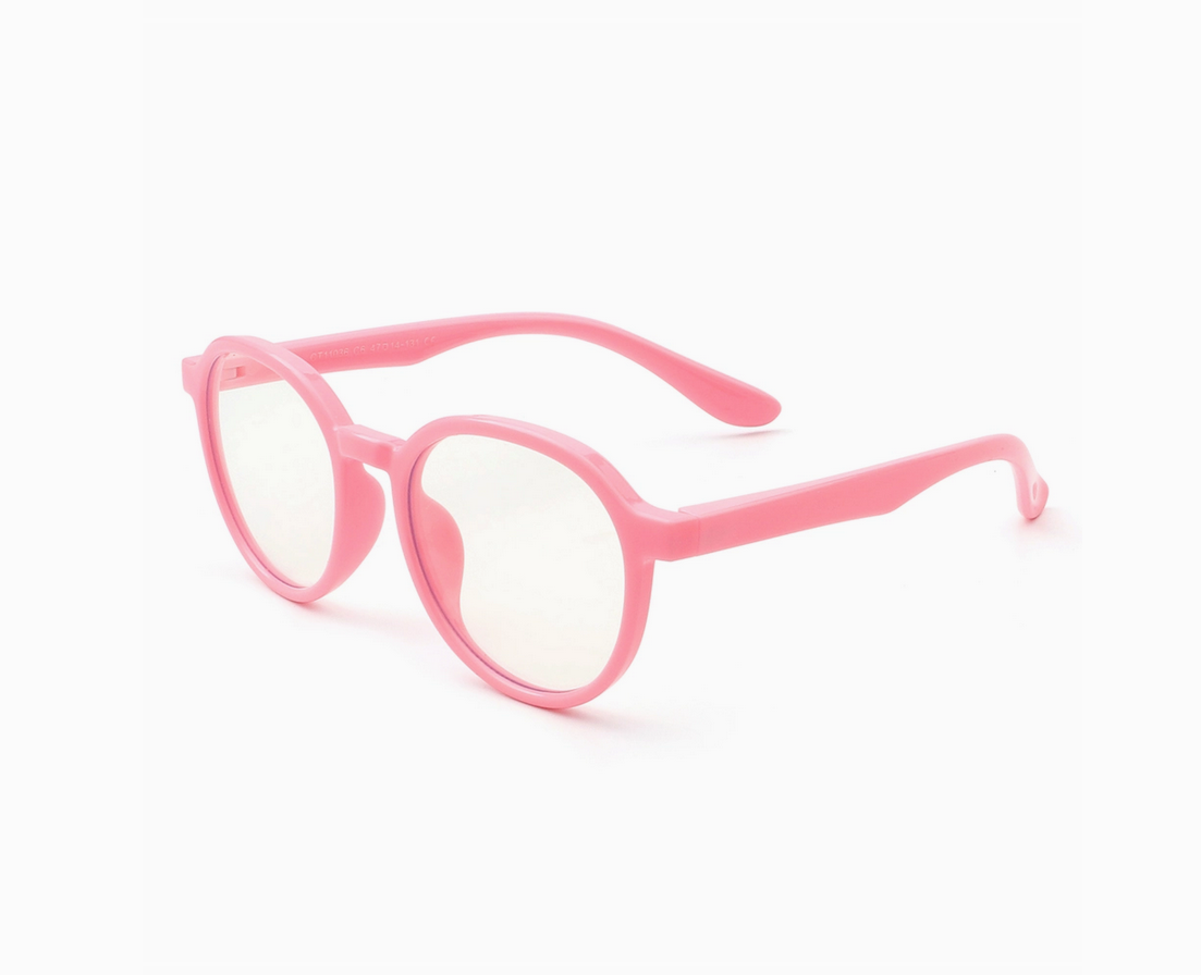 Blue Light Blocker Glasses, Non-Prescription, KIDS, Round (CLICK FOR COLOR OPTIONS)