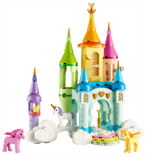 LEGO Creator 3-in-1 31175 Unicorn Castle, castle towers