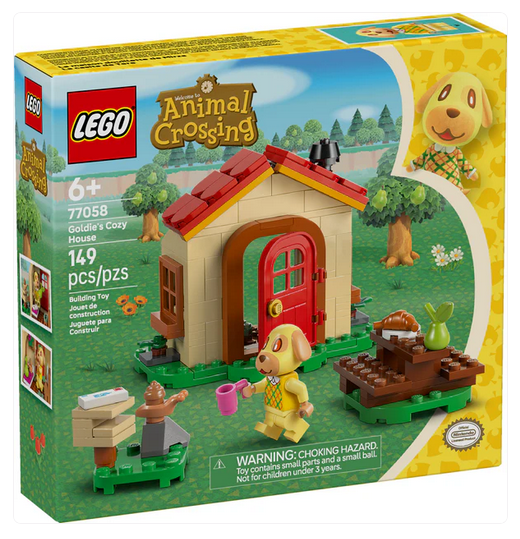 LEGO Animal Crossing 77058 Goldie's House, box