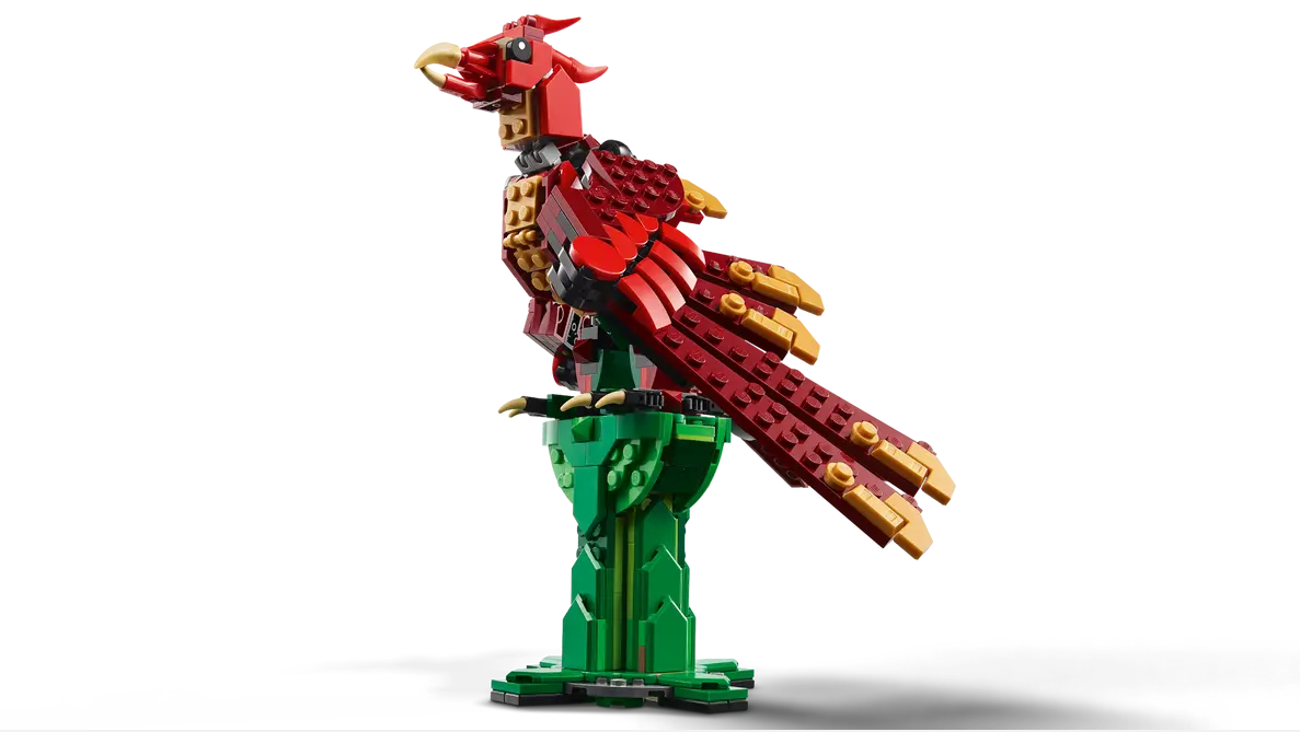 LEGO Creator 3-in-1 Medieval Dragon 31161, phoenix build