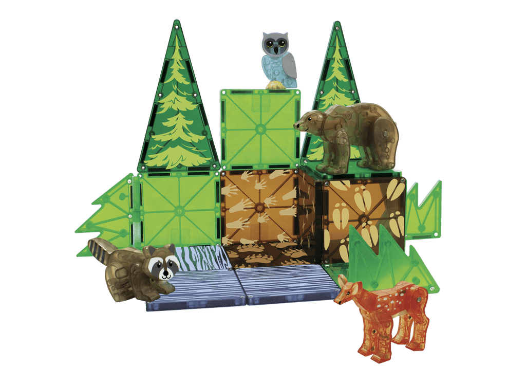 Magna-Tiles Forest Animals 25 piece set, box