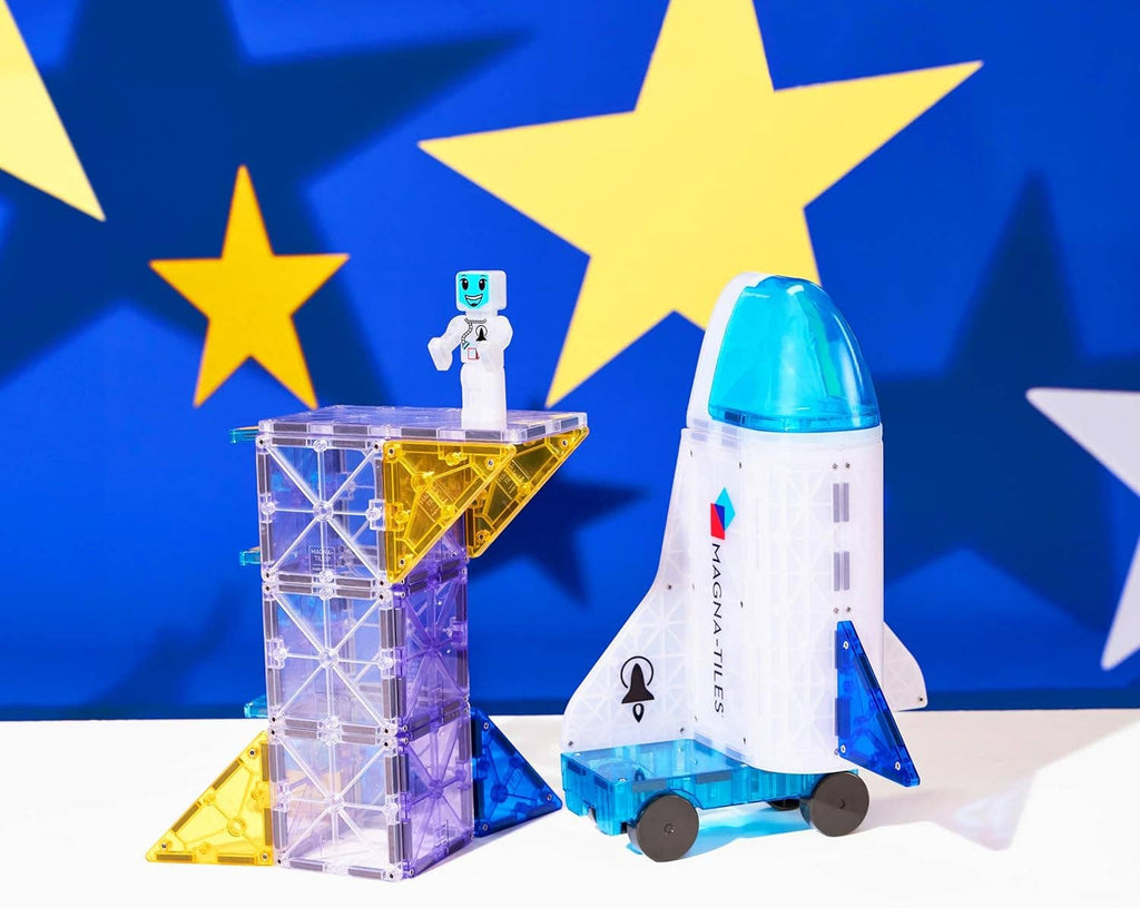 Magna-Tiles Space 32 piece set, play