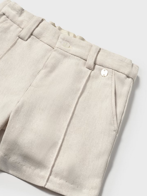 Mayoral baby dressy bermuda shorts, canvas, view 4