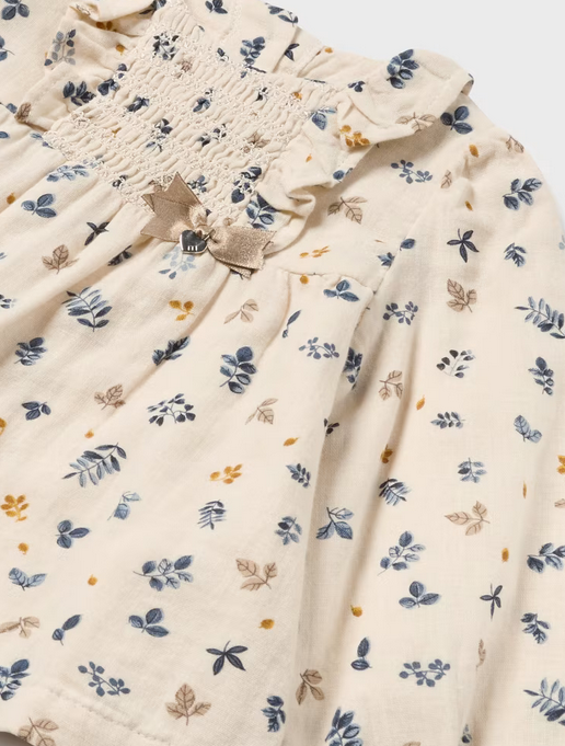 Mayoral baby gauze blouse, chickpea, view 2