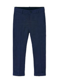 Mayoral boys tailored dress pants, textured navy, front view