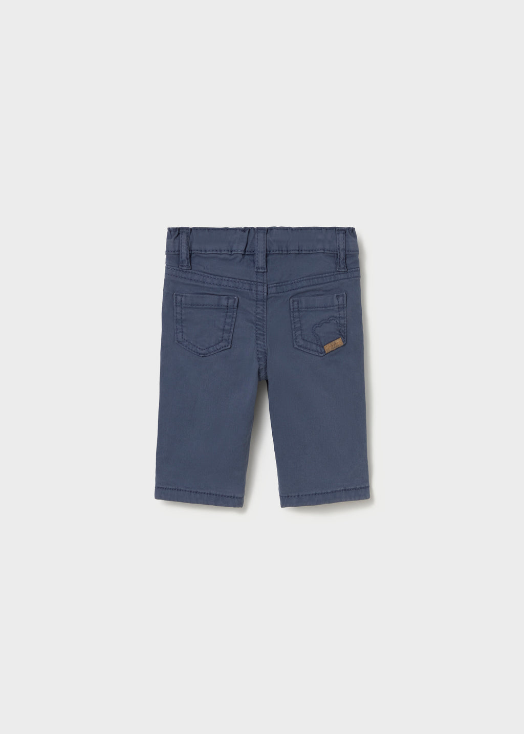 Mayoral 2529 baby boy blue classic twill trousers - back