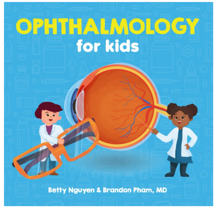 Ophthalmology for Kids picture book, front cover