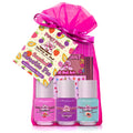 Piggy Paint Sweetie Pie scented nail polish gift set, in its organza gift bag
