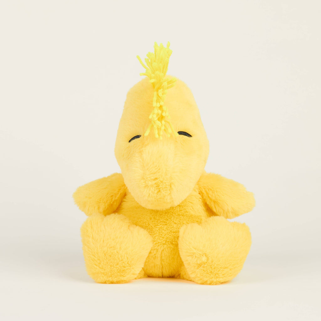 Peanuts Woodstock 13 inch heatable plush, front view