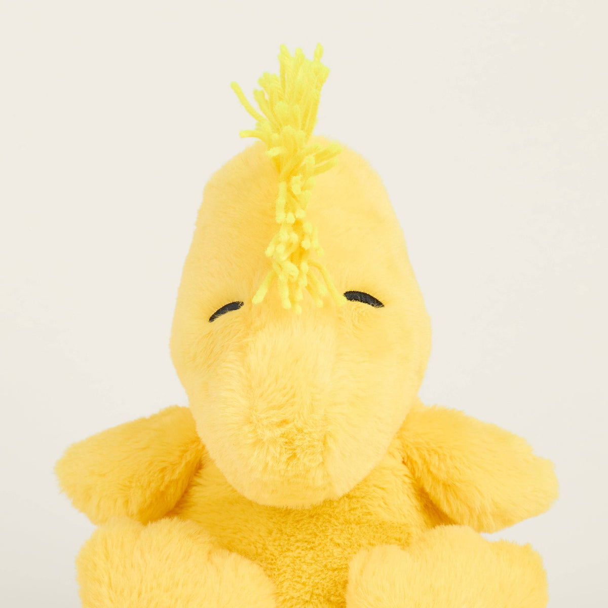 Peanuts Woodstock heatable plush warmie stuffed toy