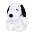 Warmies Peanuts Snoopy 13 inch heatable plush, front view