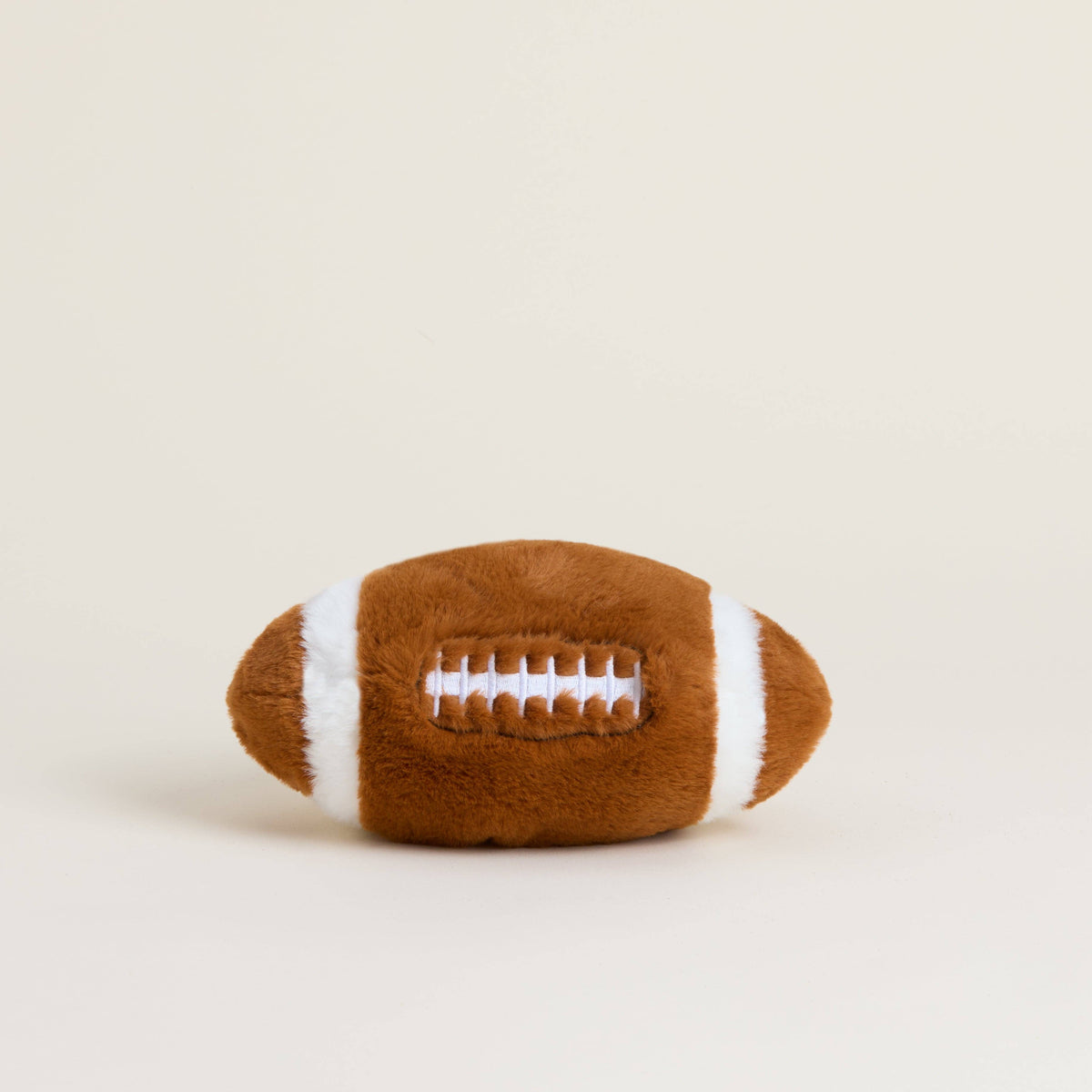 Warmies Junior 9 inch heatable football plush, front view
