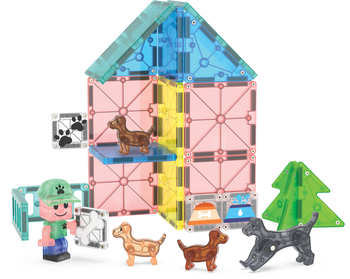 Magna-Tiles Puppy Park 27-Piece Set - view 5