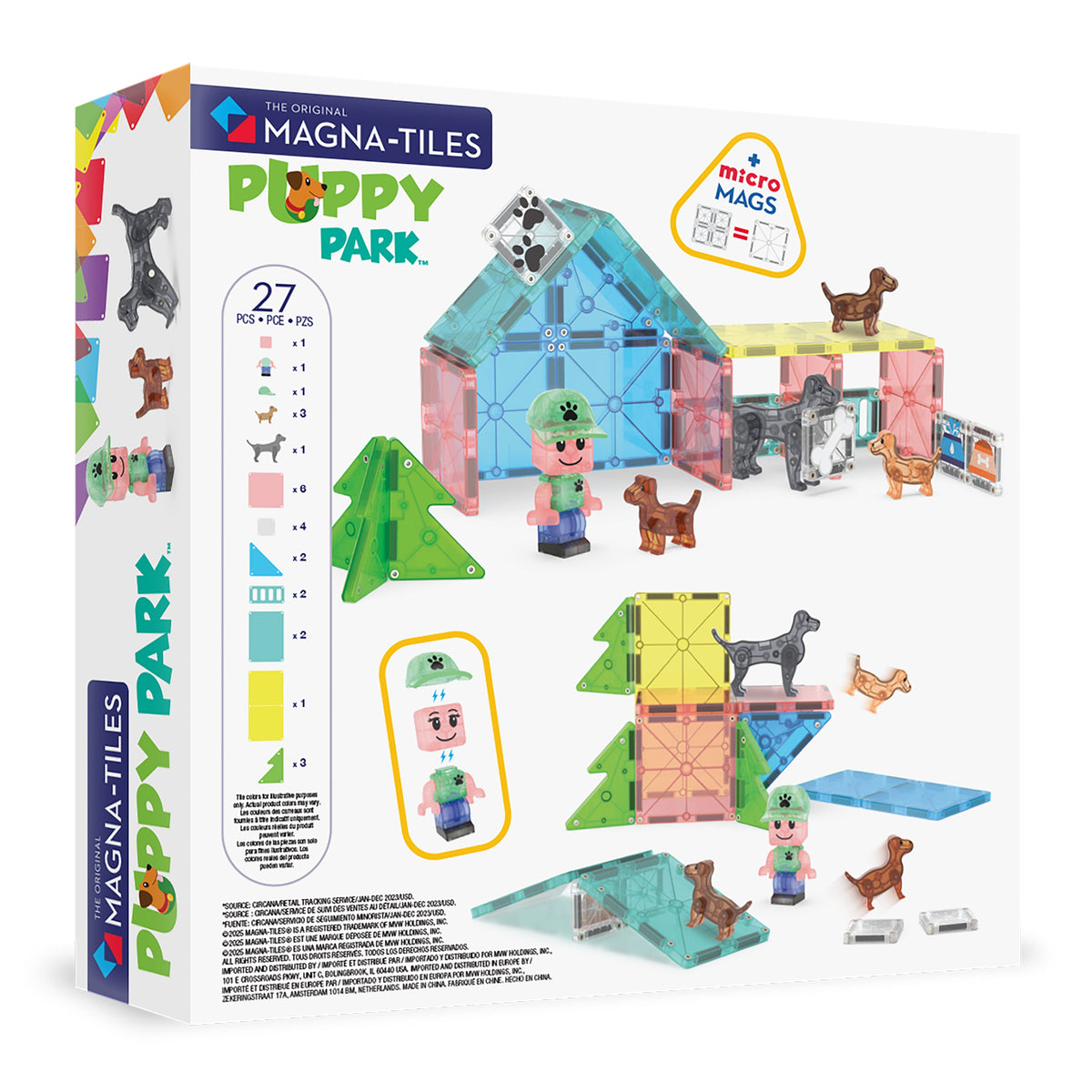 Magna-Tiles Puppy Park 27-Piece Set - view 9
