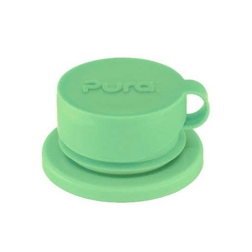 Pura Big Mouth silicone sport top, aqua blue, view 13