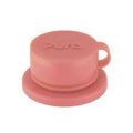 Pura Big Mouth silicone sport top, rose pink, front view