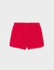 603 Toddler Girls Eco-Cotton Chenille Shorts - Red