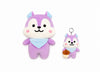BT21 Plush Toy, Mang, No Mask, 12" Chipmunk/Squirrel