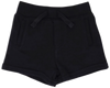 UNISEX Toddler and Mini French Terry Play Shorts w/Pockets, Black