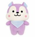 BT21 Plush Toy, Mang, No Mask, 12" Chipmunk/Squirrel