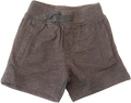 UNISEX Toddler and Mini French Terry Play Shorts w/Pockets, Charcoal
